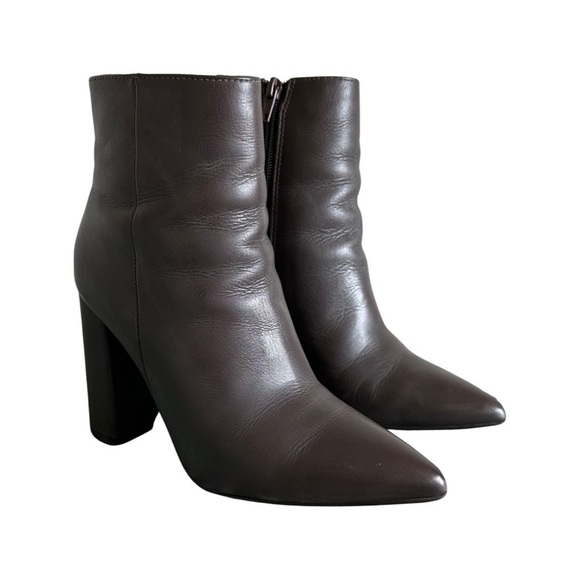 STEVE MADDEN Pointed Toe Block-heel Ankle Bootie - Picture 5 of 10